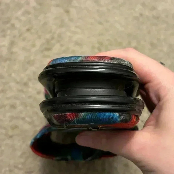 Alice + Olivia Pabla Knotted Tie Dye Cotton Sandals - Picture 7 of 10